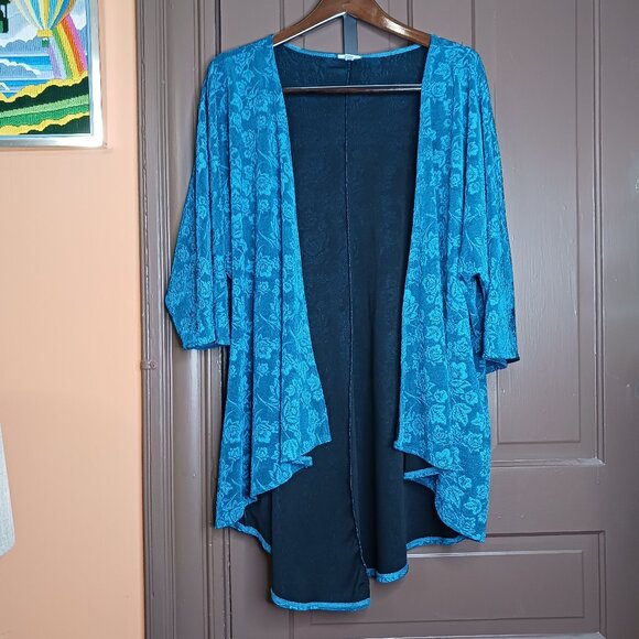Lularoe Kimono Oversize Cardigan Size M - Picture 1 of 9